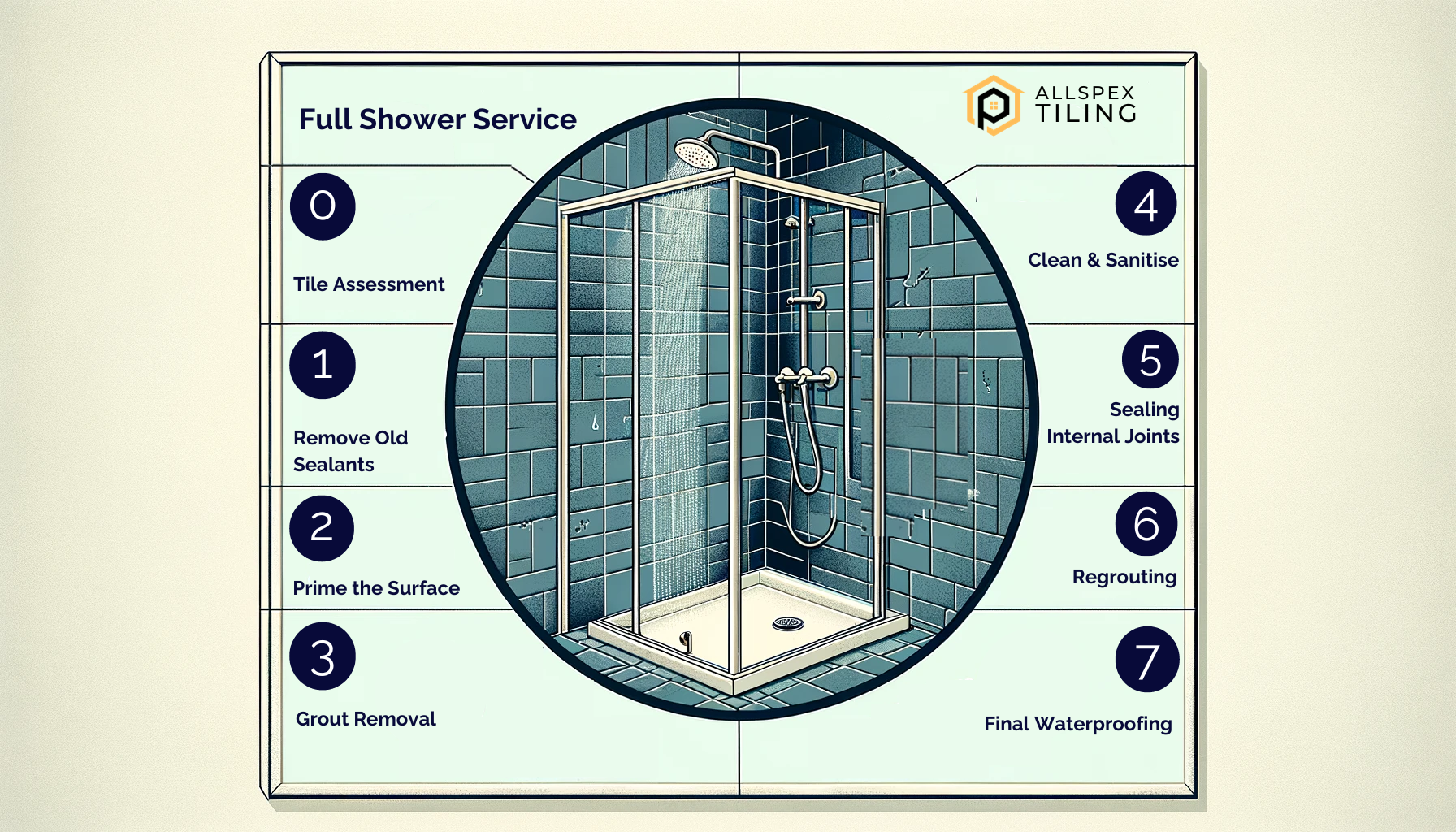 Shower leak repair service